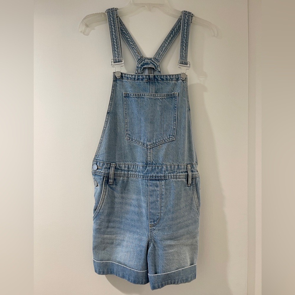 Blank NYC Light Blue Denim Overalls